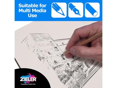 ZIELER MIXED MEDIA SKIZZIERBUCH A5 150GRAMM 3