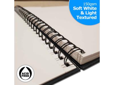 ZIELER MIXED MEDIA SKIZZIERBUCH A5 SPIRAL 150GRAMM 2