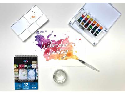 ZIELER AQUARELLPAPIER A3 300GRAMM BLOCK 50BLATT 3