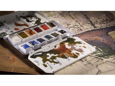 TALENS REMBRANDT AQUARELLKASTEN "STADTLANDSCHAFTSAUSWAHL" 2