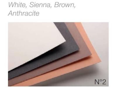 CLAIREFONTAINE PASTELMAT BLOK NR.2 18X24CM 360GR 4-KLEUREN 12VEL 2