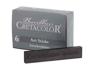 CRETACOLOR  GRAPHITSTÄBCHEN 14MM BREIT 4B 406.04 2