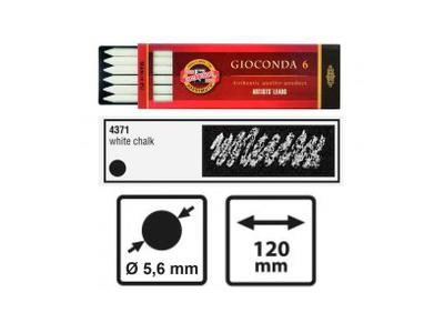 KIN GIOCONDA MINE WEISS DOSE 6ST -  5,6MM  2