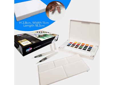 ZIELER COMPLETE WATERCOLOUR PAINTINGSET IN A CLEAR A3 CASE 2