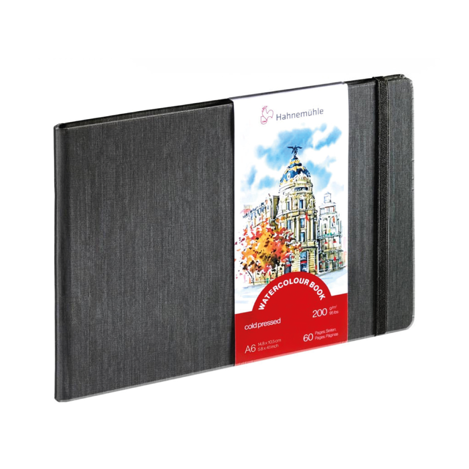HAHNEMÜHLE WATERCOLOUR BOOK A6 200GRAM 30 BLATT 2