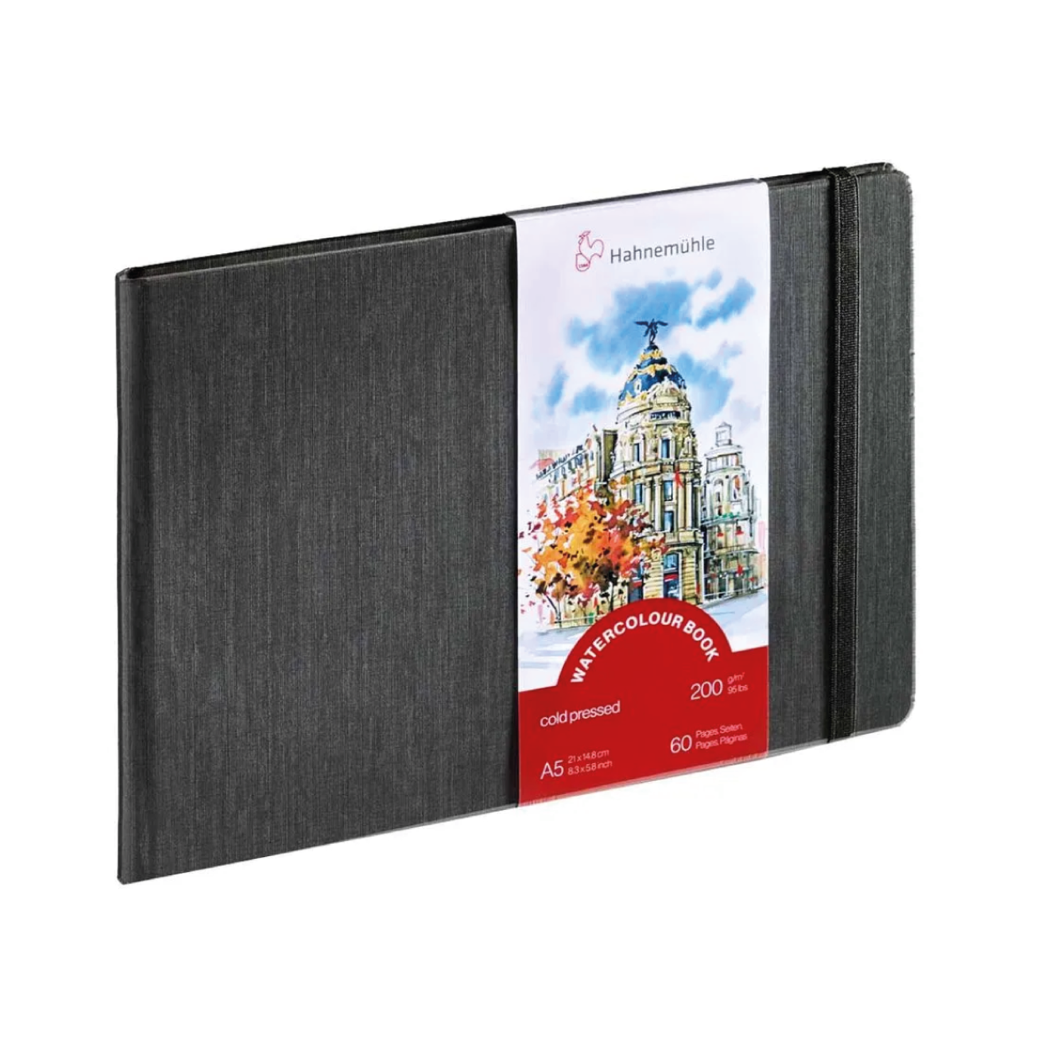 HAHNEMÜHLE WATERCOLOUR BOOK A5 200GRAM 30BLATT 2