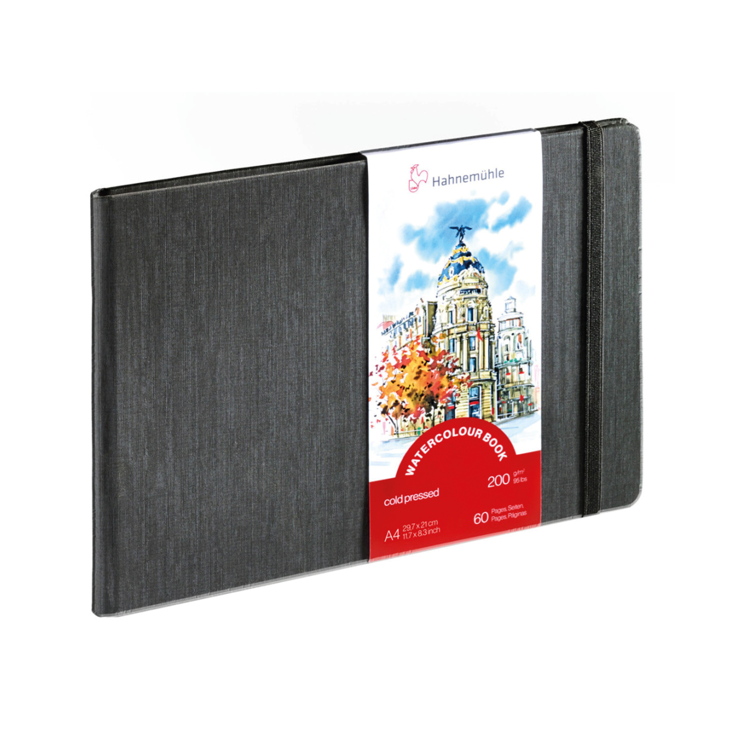 HAHNEMÜHLE WATERCOLOUR BOOK AQUARELLPAPIER A4 200G 30 BLATT 2
