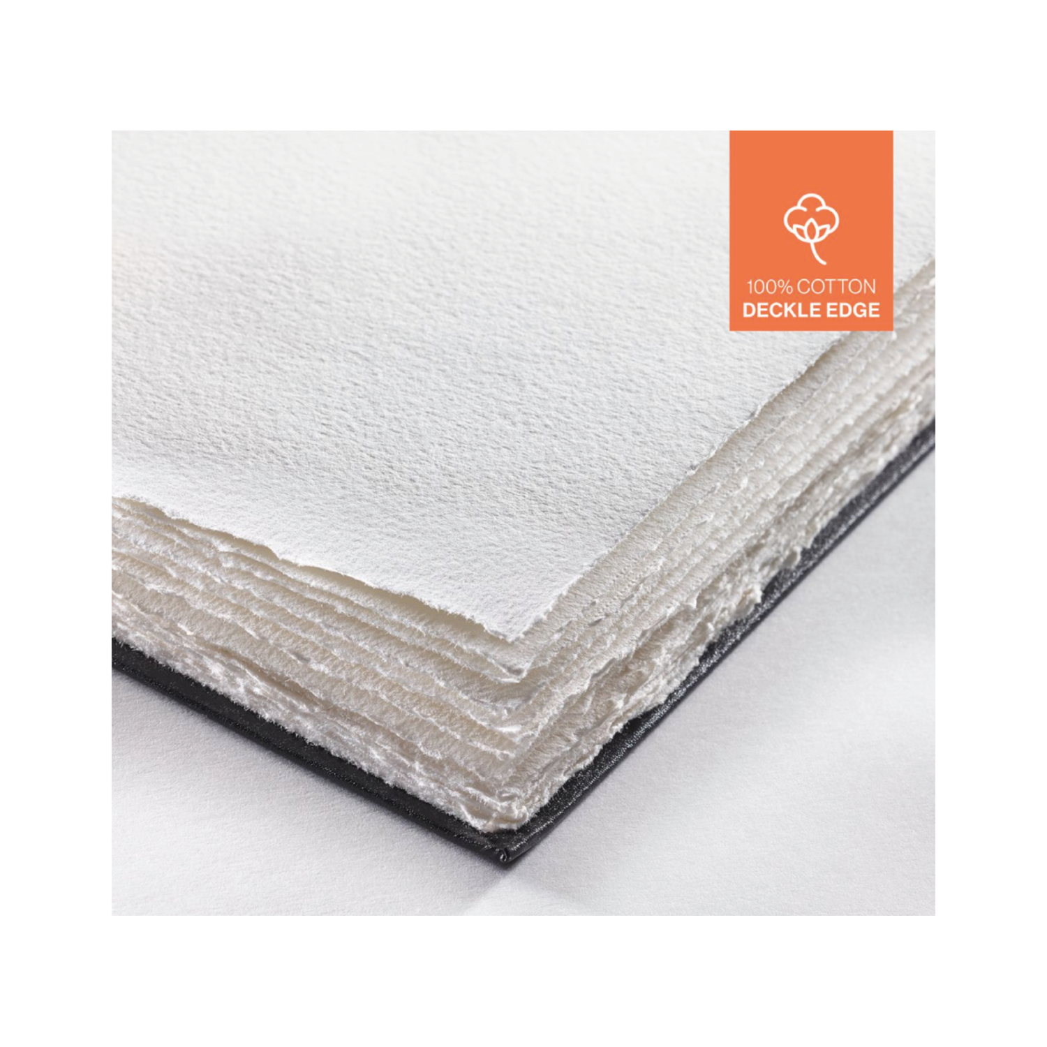 HAHNEMÜHLE WATERCOLOUR DECKLED EDGE BOOK 250GRAM 14X14CM 2