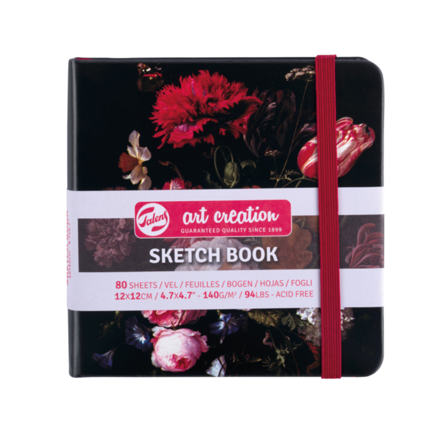 TALENS ART CREATION SKIZZENBUCH STILLLEBEN 12X12CM 140 GRAMM 80 BLATT 4