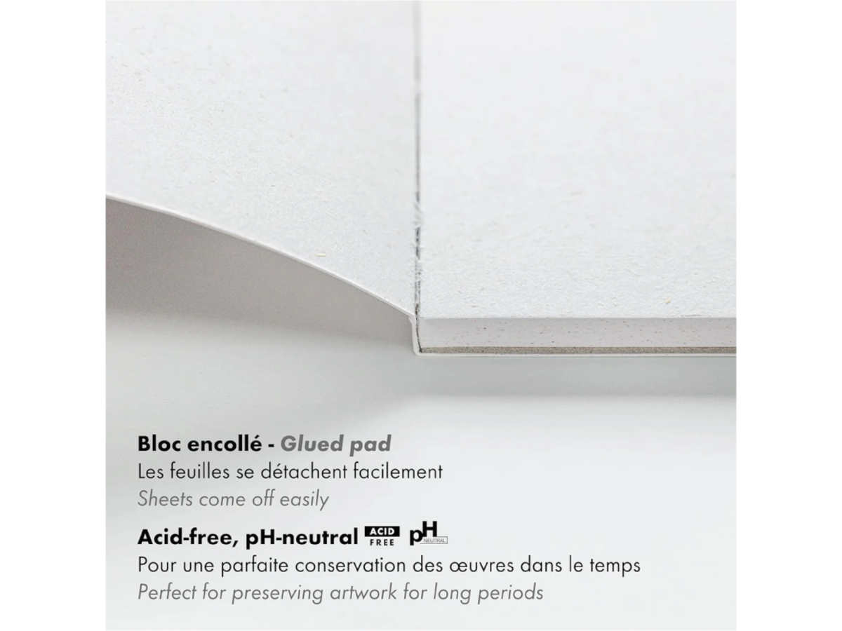 CLAIREFONTAINE PAINT ON MISCA  A3 250GRAM 15 BLATT BLOK 3