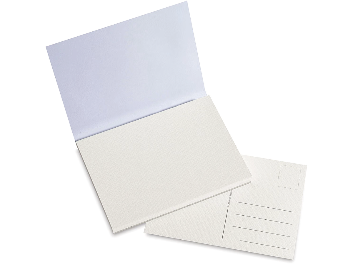 FABRIANO WATERCOLOUR POSTCARDBLOCK 10,5X14,8CM 300GRAM 20 BLATT 4