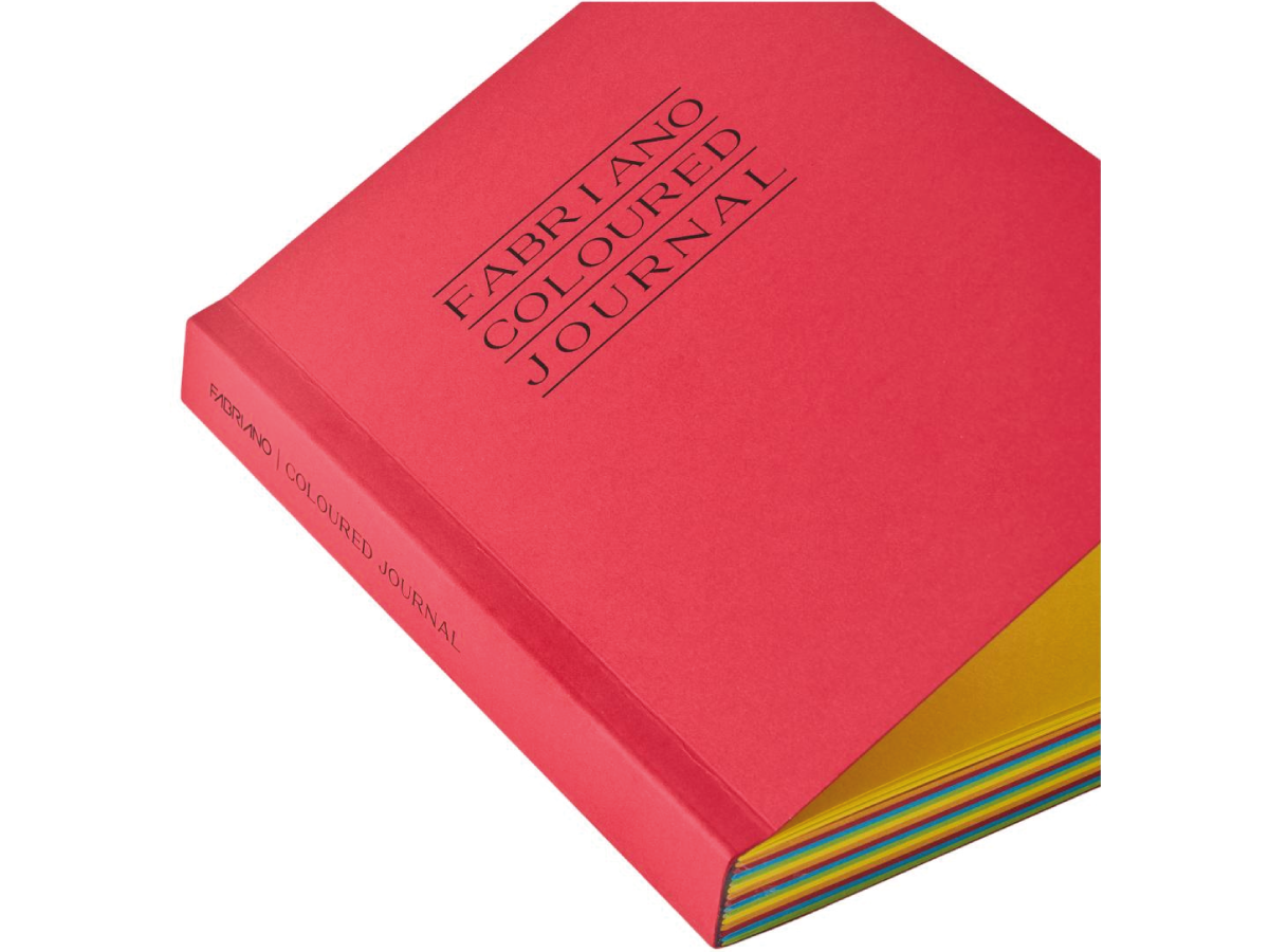 FABRIANO SKETCHBOOK COLOURED JOURNAL 12X16 CM BRIGHT 2
