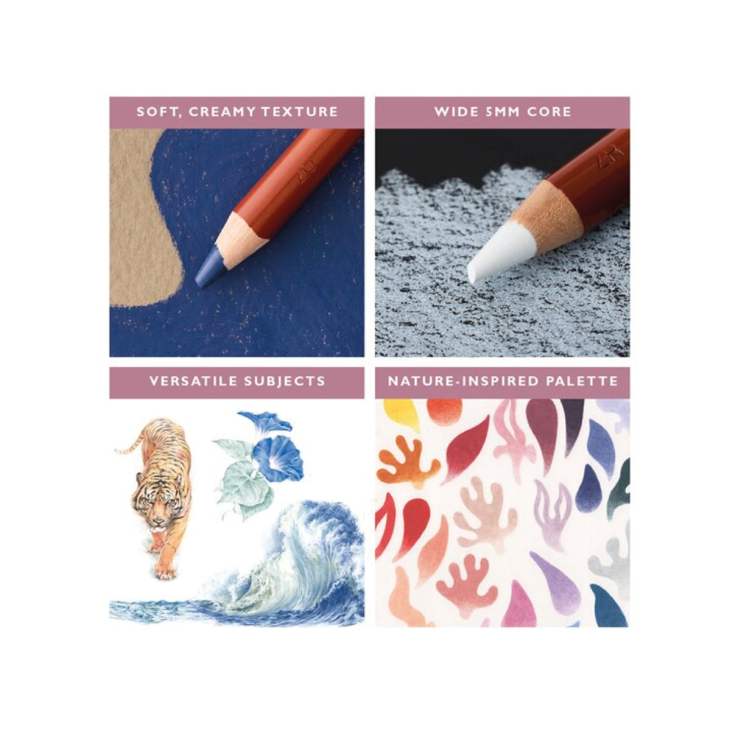 DERWENT DRAWING POTLODEN SET 36X 6