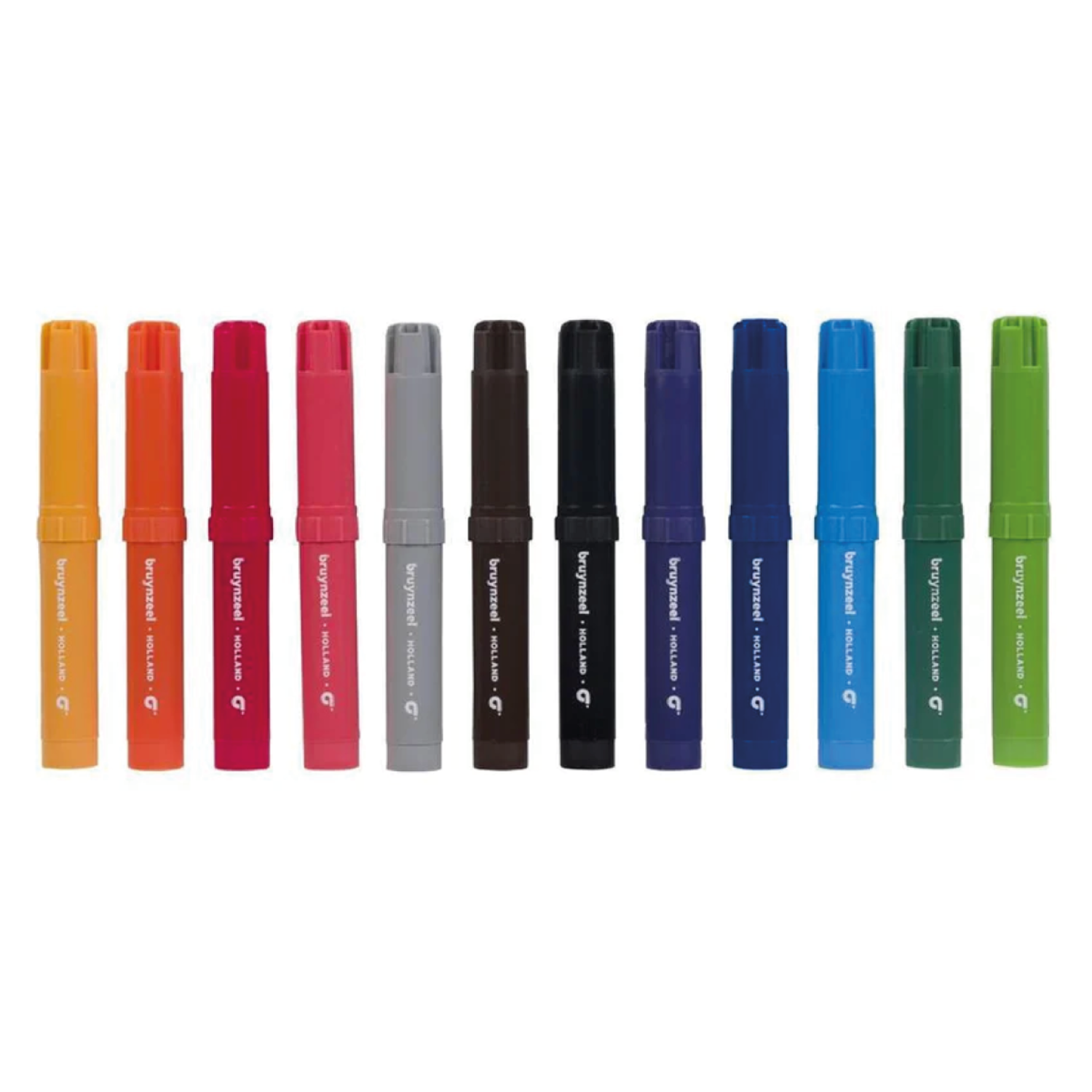 BRUYNZEEL KIDS BIG POINT VILTSTIFTEN SET 12X 3
