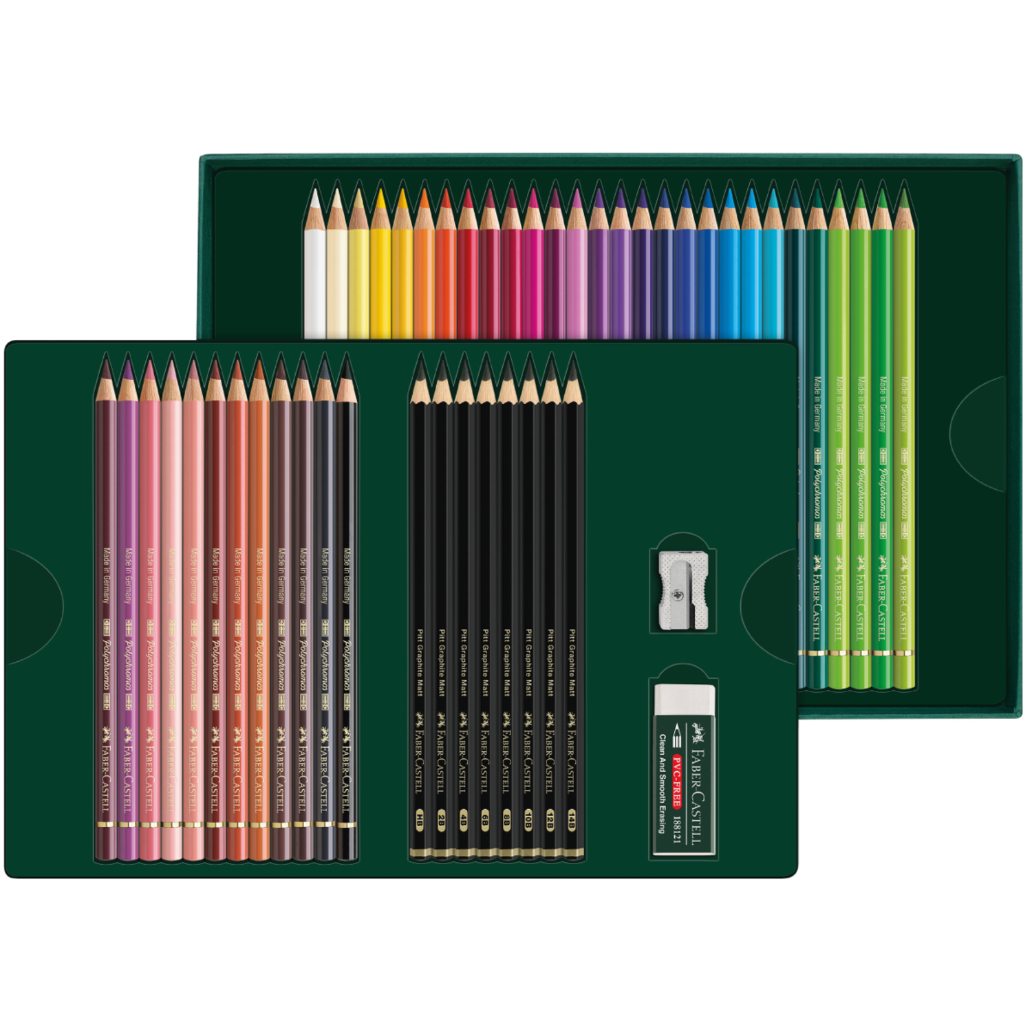 FABER-CASTELL POLYCHROMOS KÜNSTLER-FARBSTIFTE 50 STÜCK 3