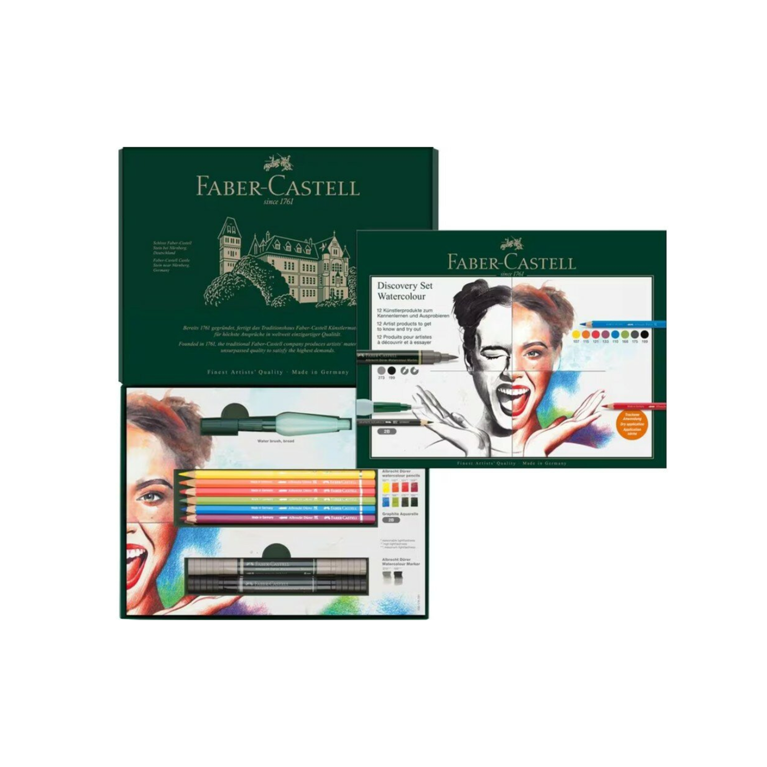 FABER-CASTELL ALBRECHT DÜRER AQUARELLSTIFTE DISCOVERYSET WET 2