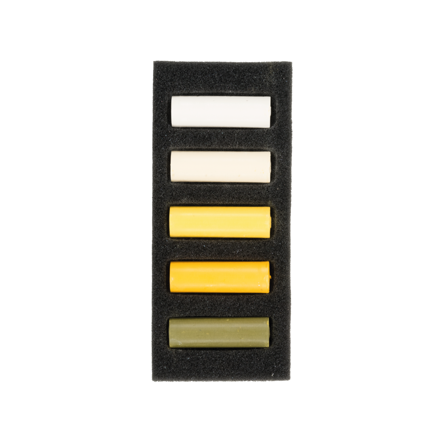 REMBRANDT SOFTPASTEL SET WARM YELLOWS HALBE KREIDEN 5X 2