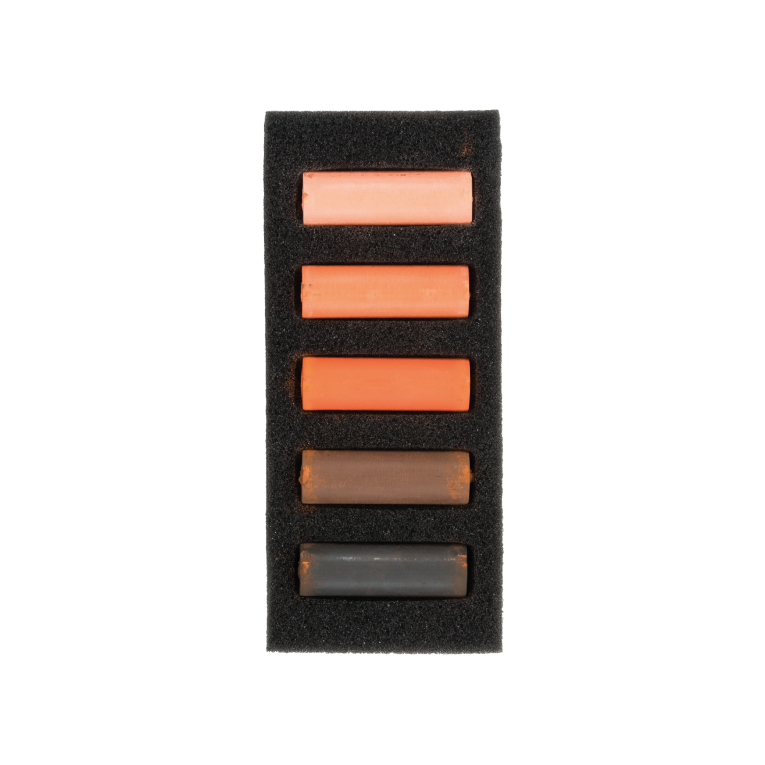 REMBRANDT SOFTPASTEL SET RICH ORANGES HALBE KREIDEN 5X 2