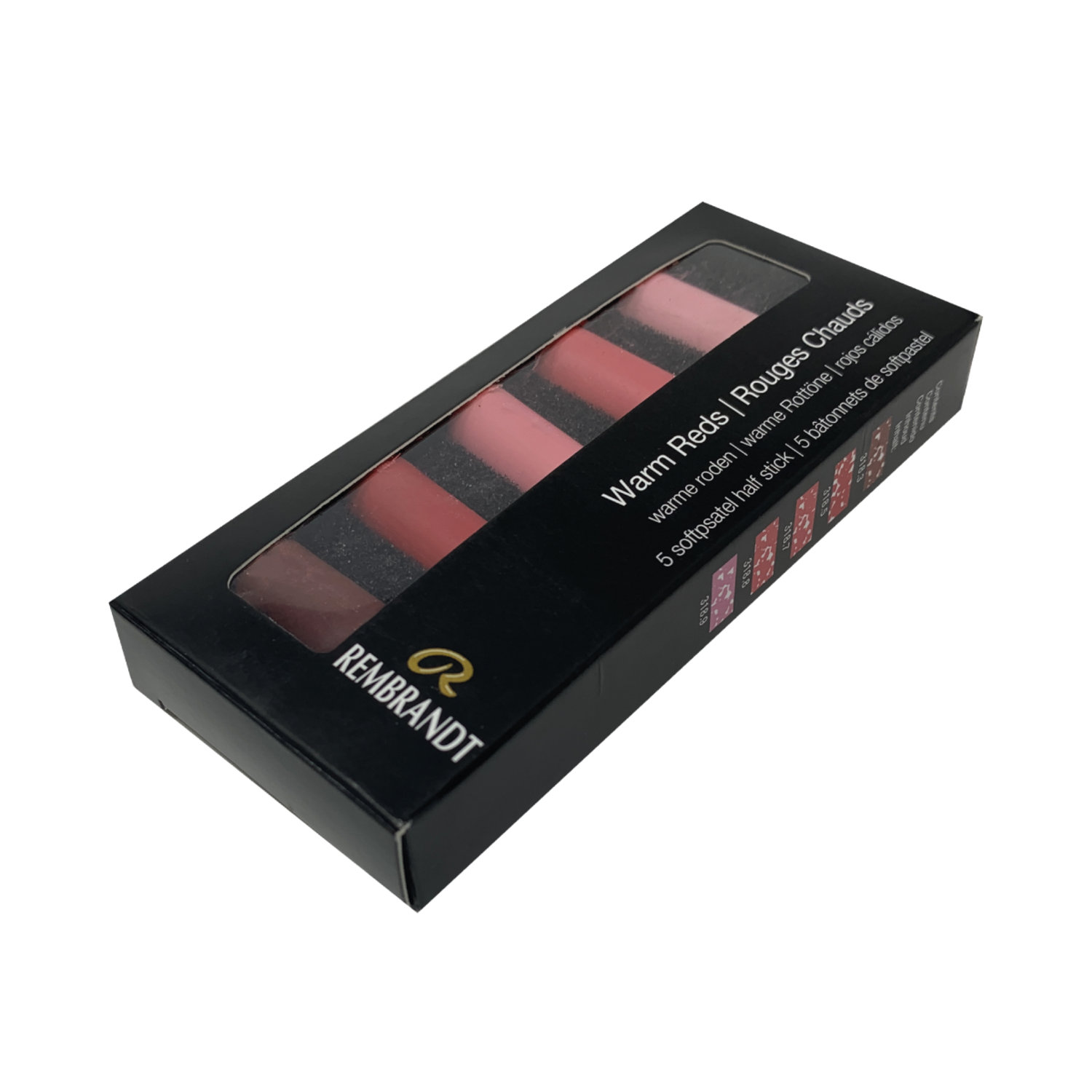 REMBRANDT SOFTPASTEL SET WARM REDS HALBE KREIDEN 5X 4