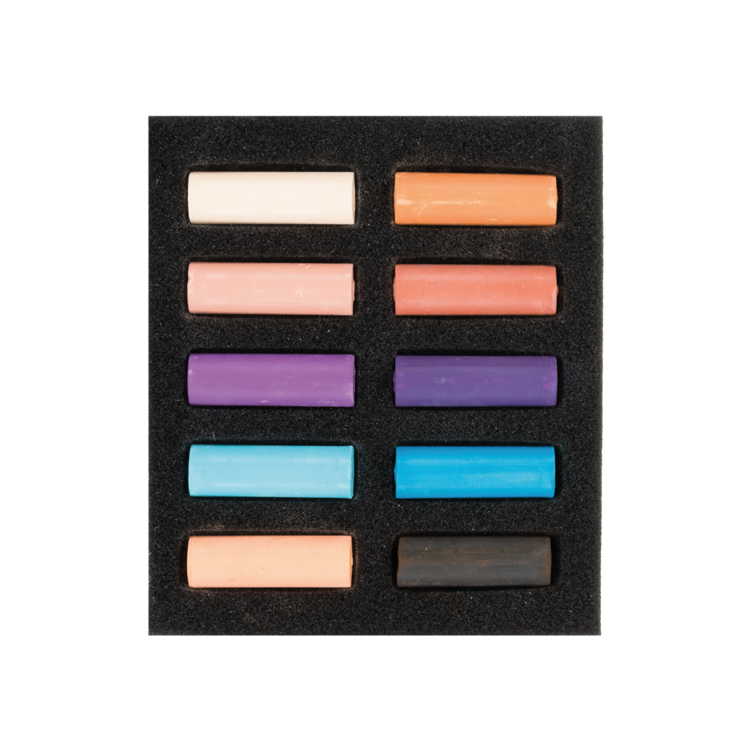 REMBRANDT SOFTPASTEL SET DESSERT PALLETTE HALBE KREIDEN 10X 2