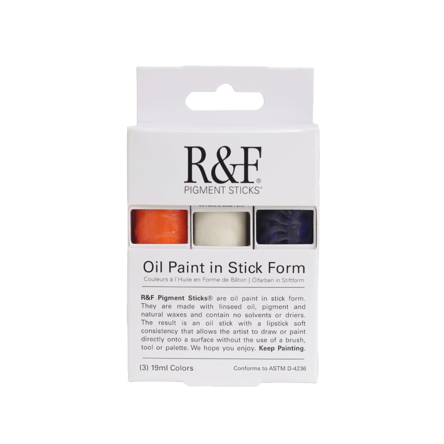 R&F PIGMENT STICK  TRIAL SET NR.1 3X19ML 3