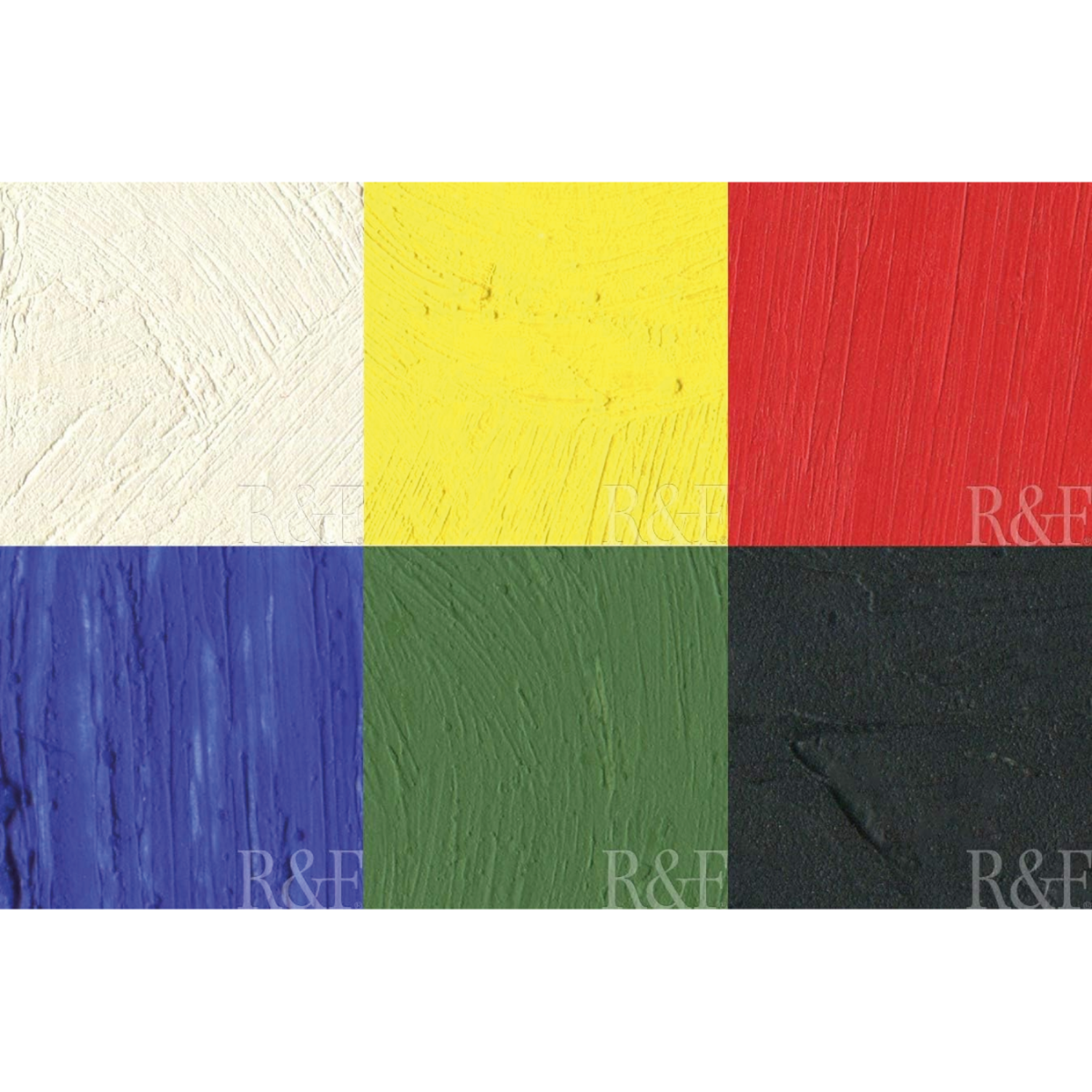 R&F PIGMENT STICK OPAQUE COLOR SET 6X38ML 2