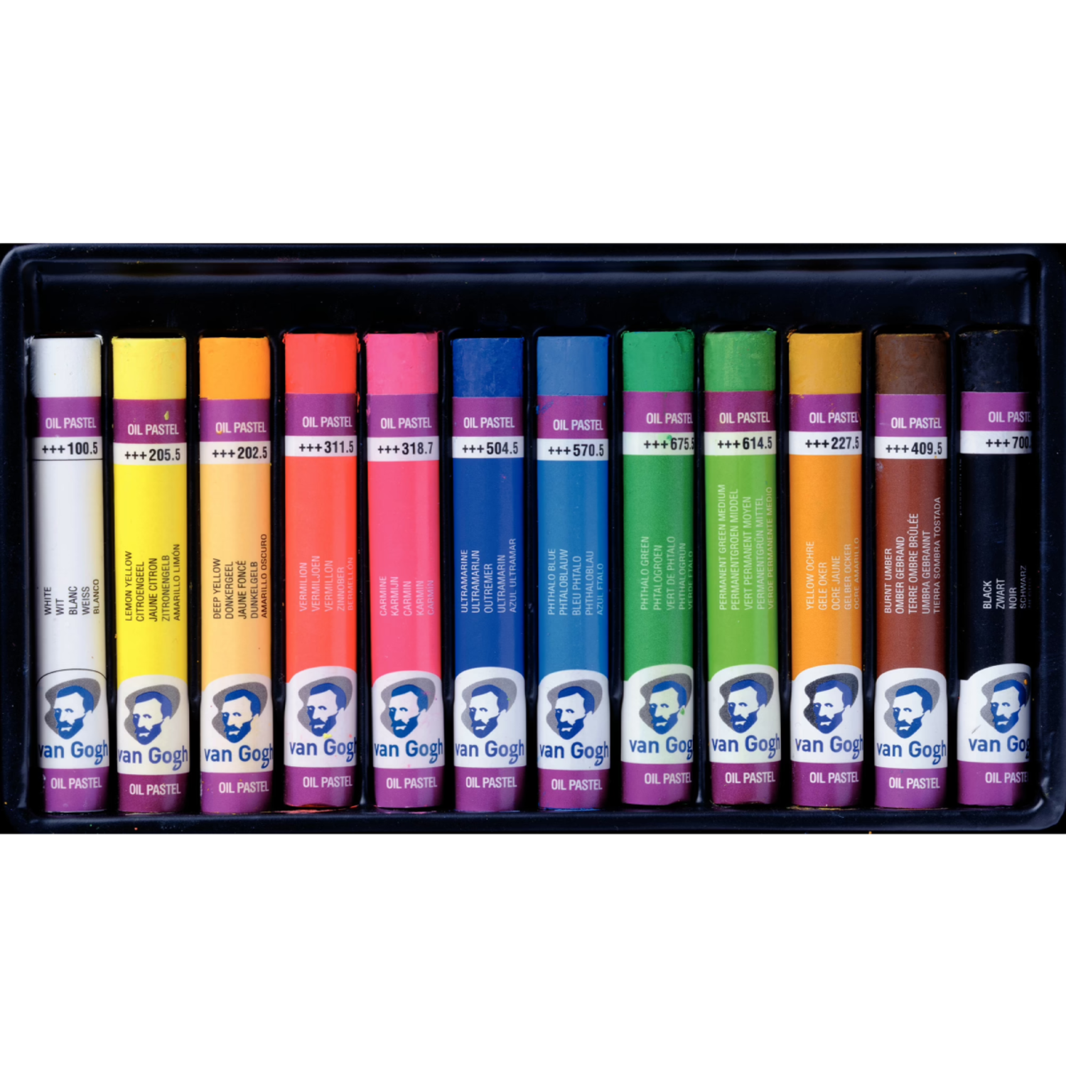 VAN GOGH ÖLPASTELLKREIDE SET 12X 3