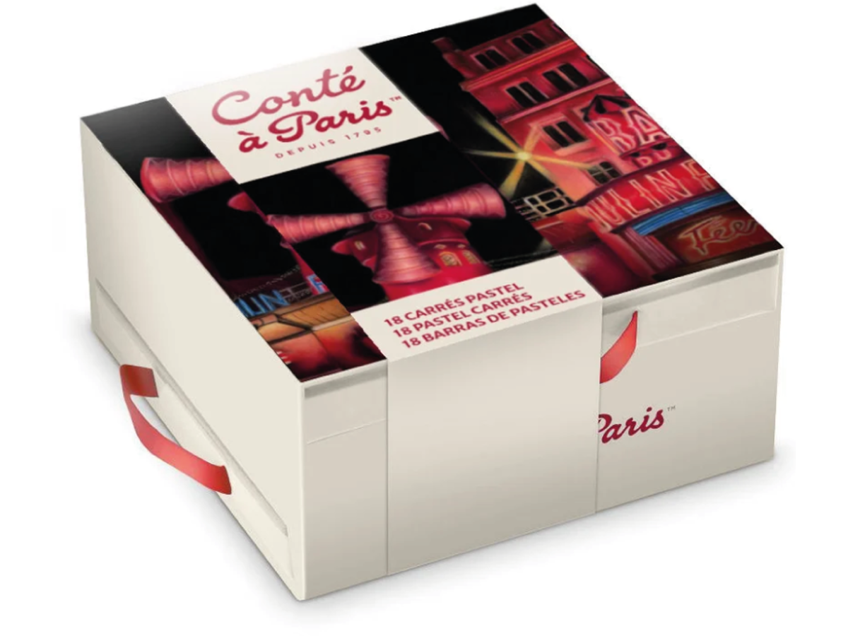 CONTÉ À PARIS CARRÉ KREIDESTIFTE SET 18X 4