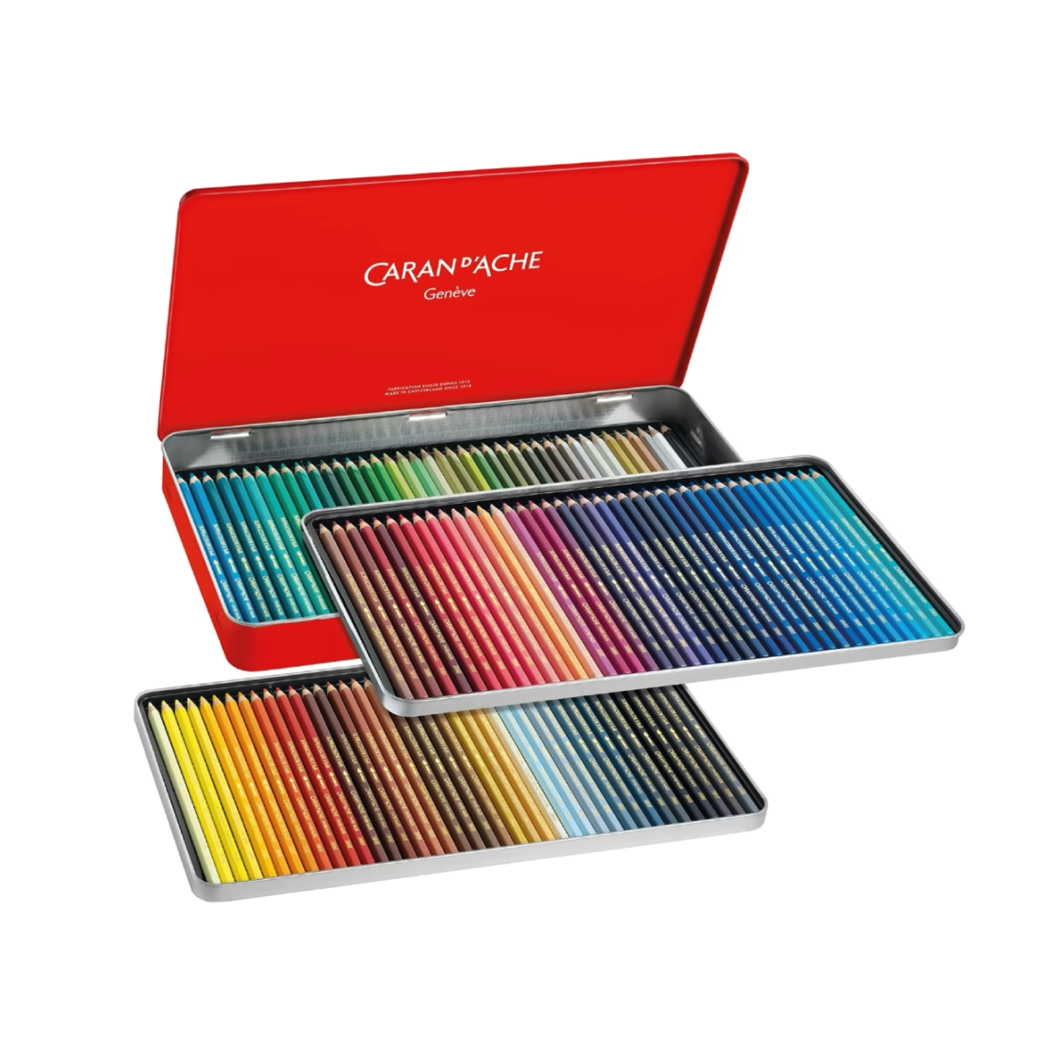 CARAN D'ACHE SUPRACOLOR AQUARELLSTIFTE 120 STÜCK 2