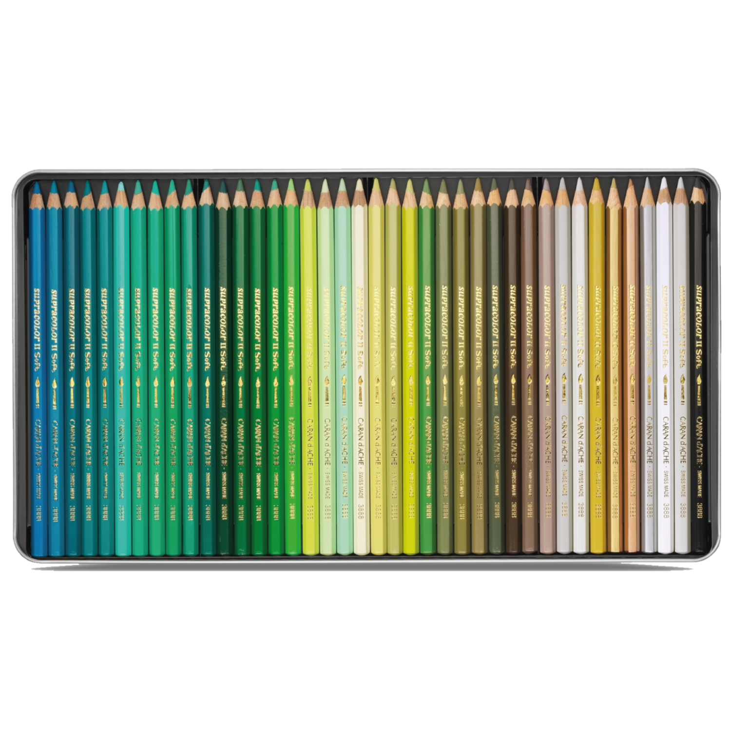 CARAN D'ACHE SUPRACOLOR AQUARELLSTIFTE 120 STÜCK 3