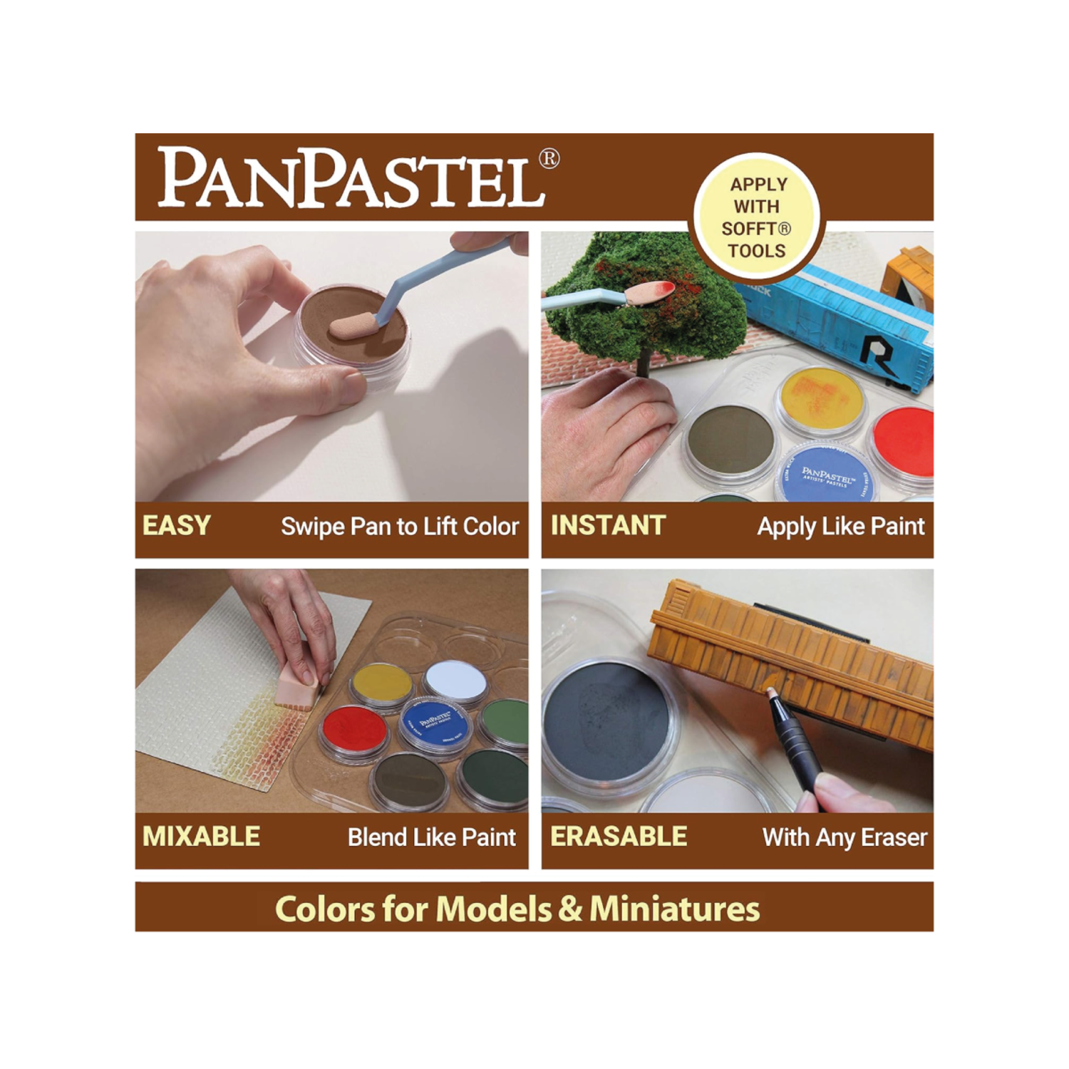 PANPASTEL WEATHERING KIT 2 (7X) 4