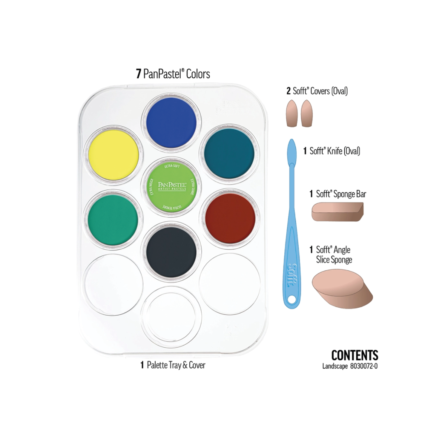 PANPASTEL LANDSCAPE STARTERKIT 7X 3