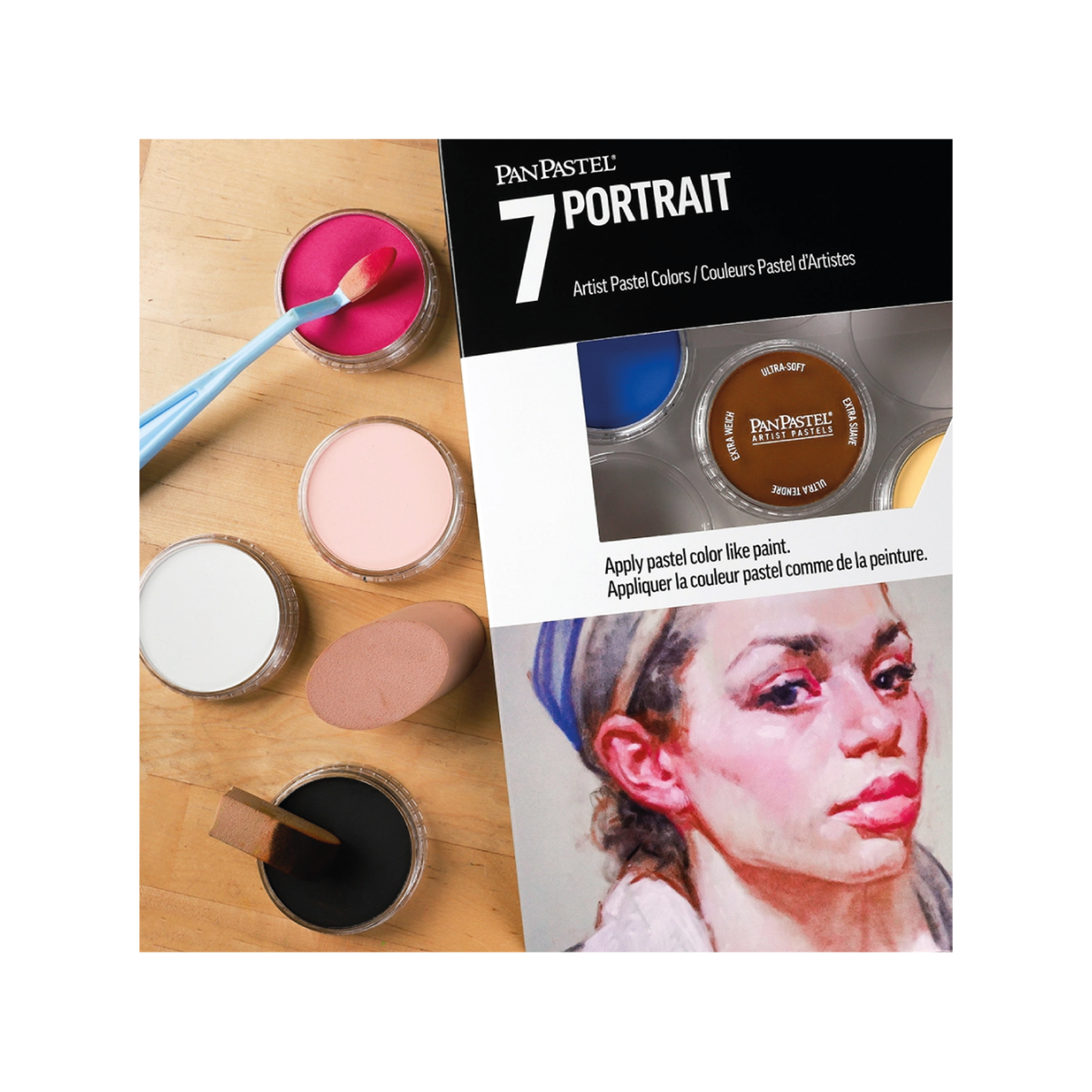 PANPASTEL PORTRAIT STARTERKIT 7X 4