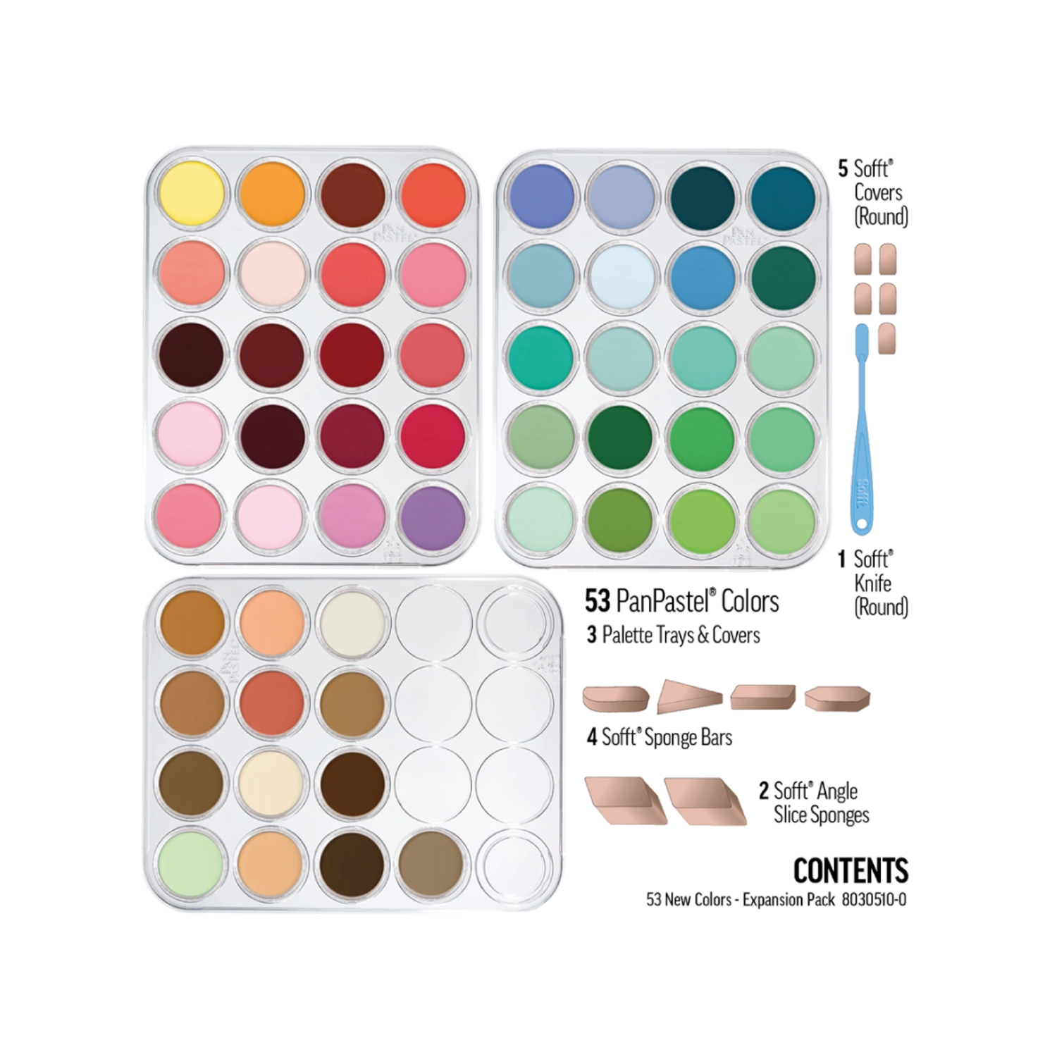 PANPASTEL SET EXPANSION PACK NEW COLORS 53X 2