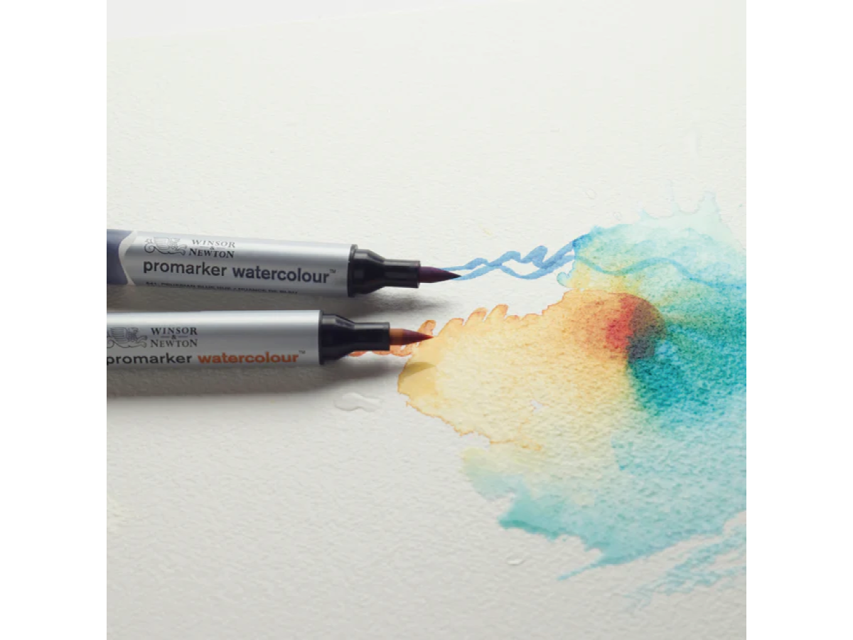 WINSOR & NEWTON WATER COLOUR MARKER SET 6X BLUMENTÖNE 5