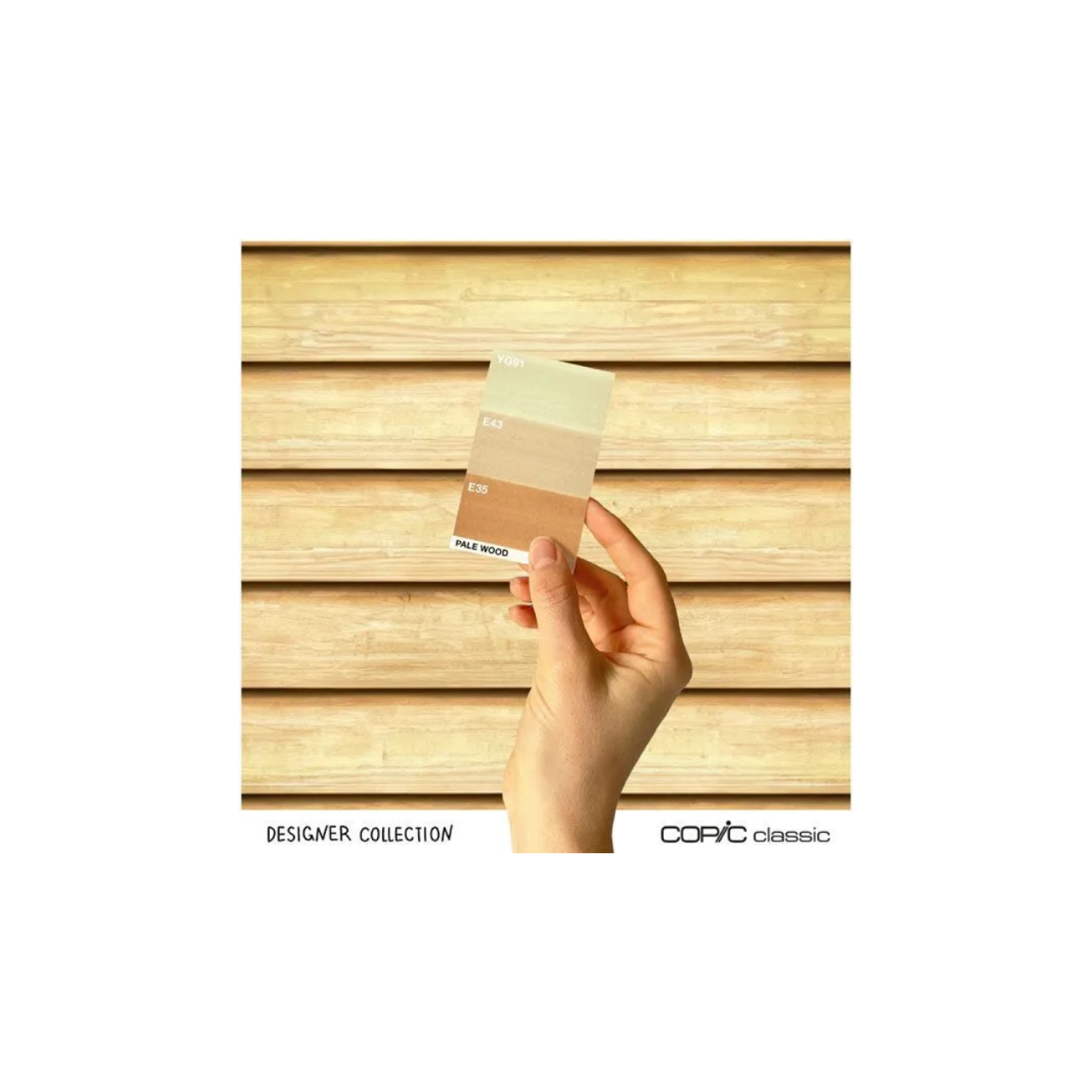 COPIC CLASSIC MARKER SET DESIGNER COLLECTION PALE WOOD TINTS 3X 4