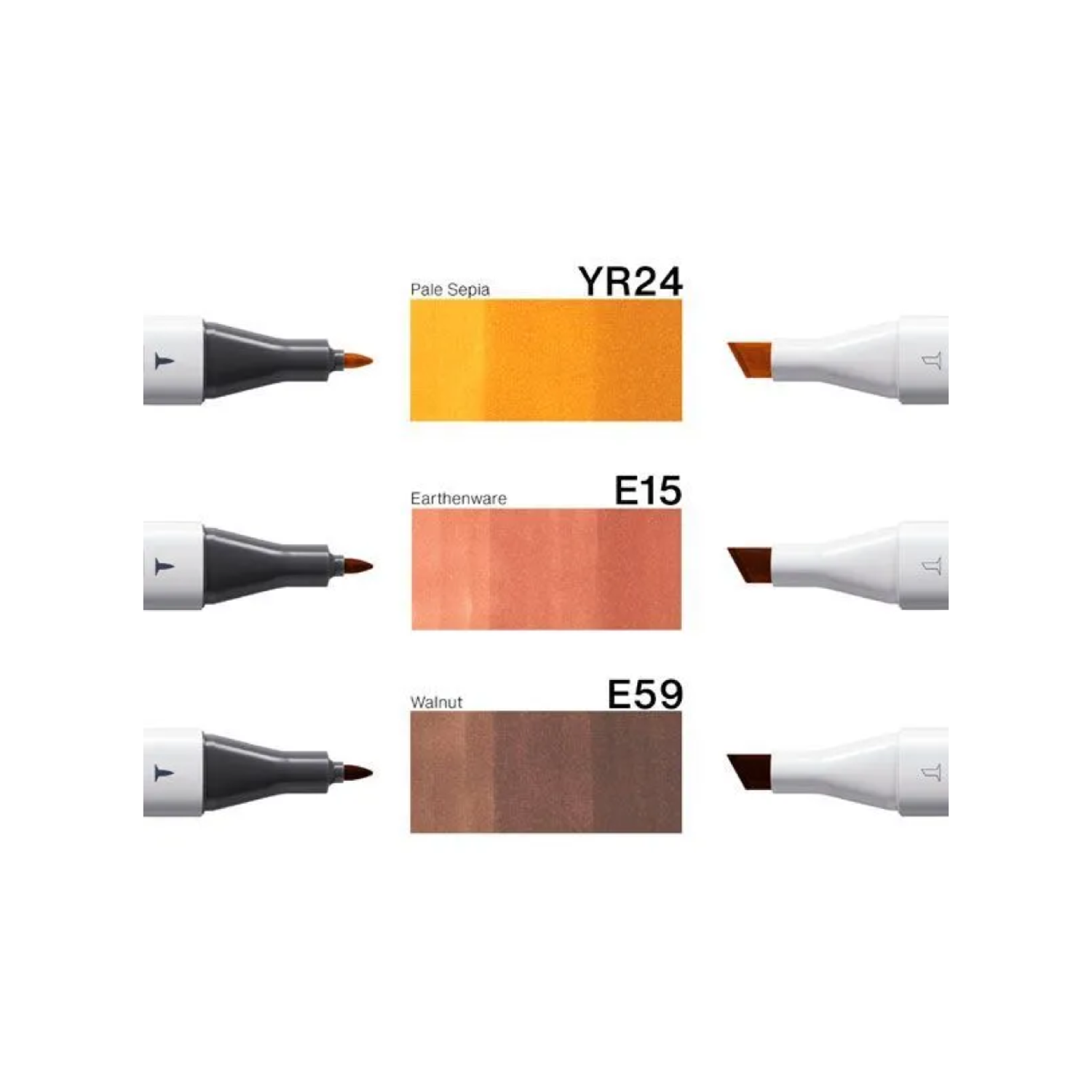 COPIC CLASSIC MARKER SET DESIGNER COLLECTION VIVID WOOD TINTS 3X 2