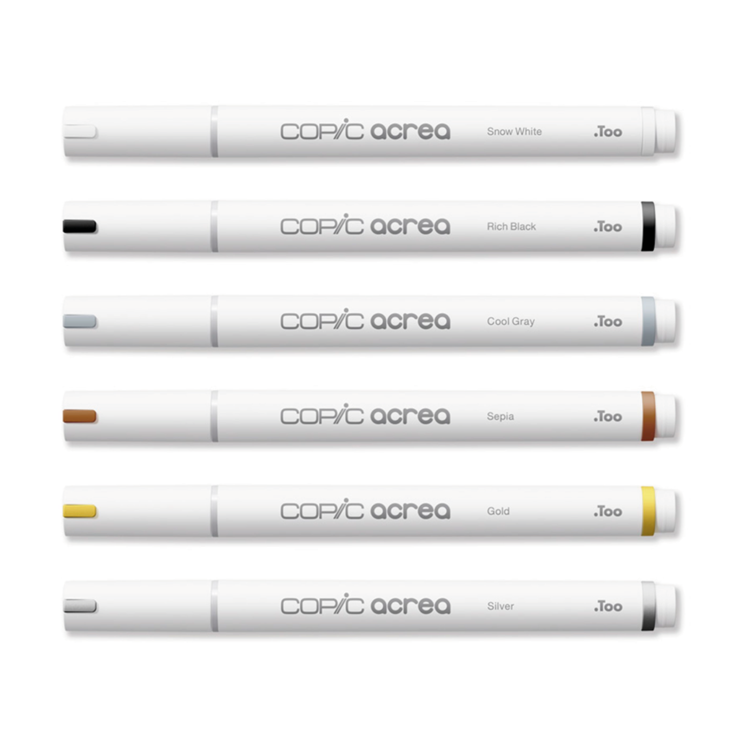 COPIC ACREA MARKER SET ESSENTIALS  6X 2
