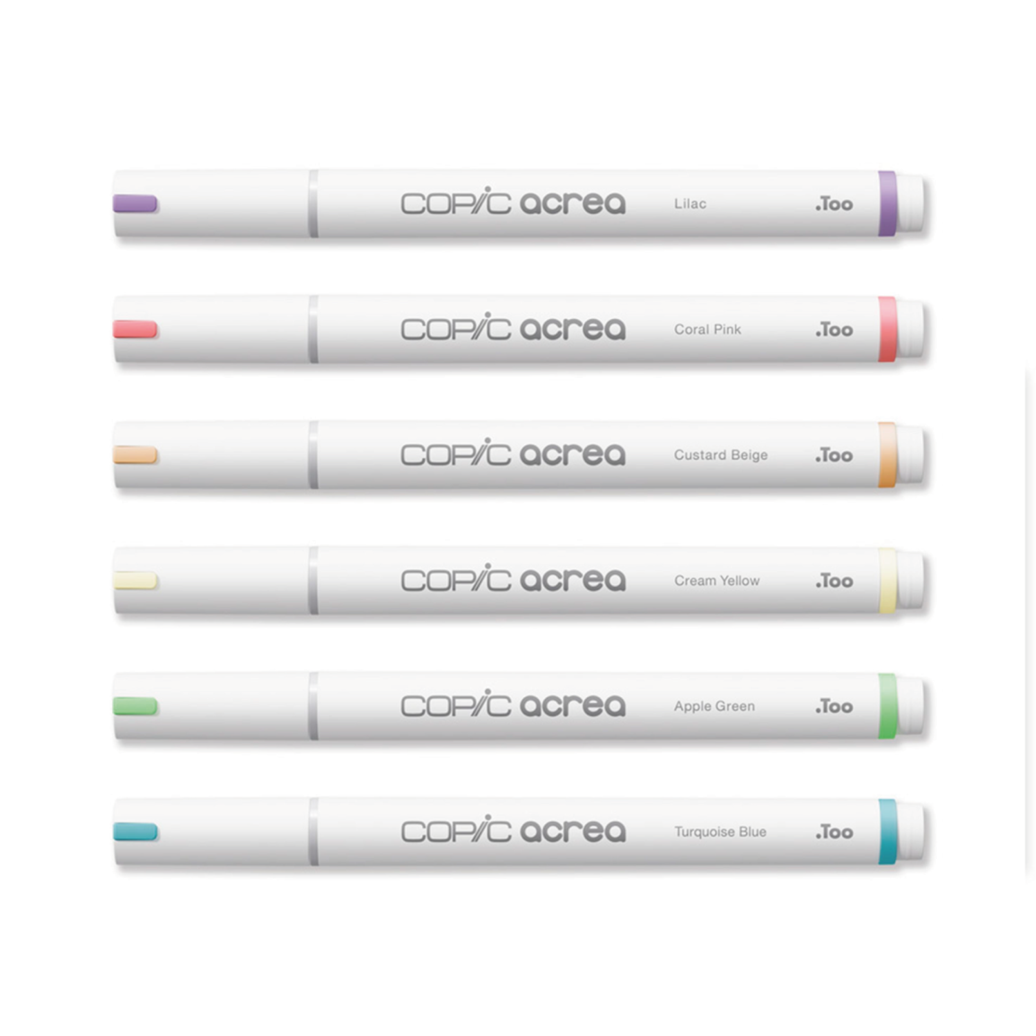COPIC ACREA MARKER SET LIGHT 6X 2