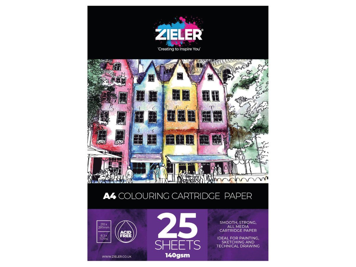 ZIELER COLOURED FINELINER STARTER SET 6