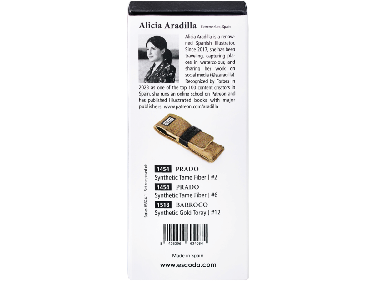 ESCODA 8624 ARADILLA REISPENSELEN SET 3X 4