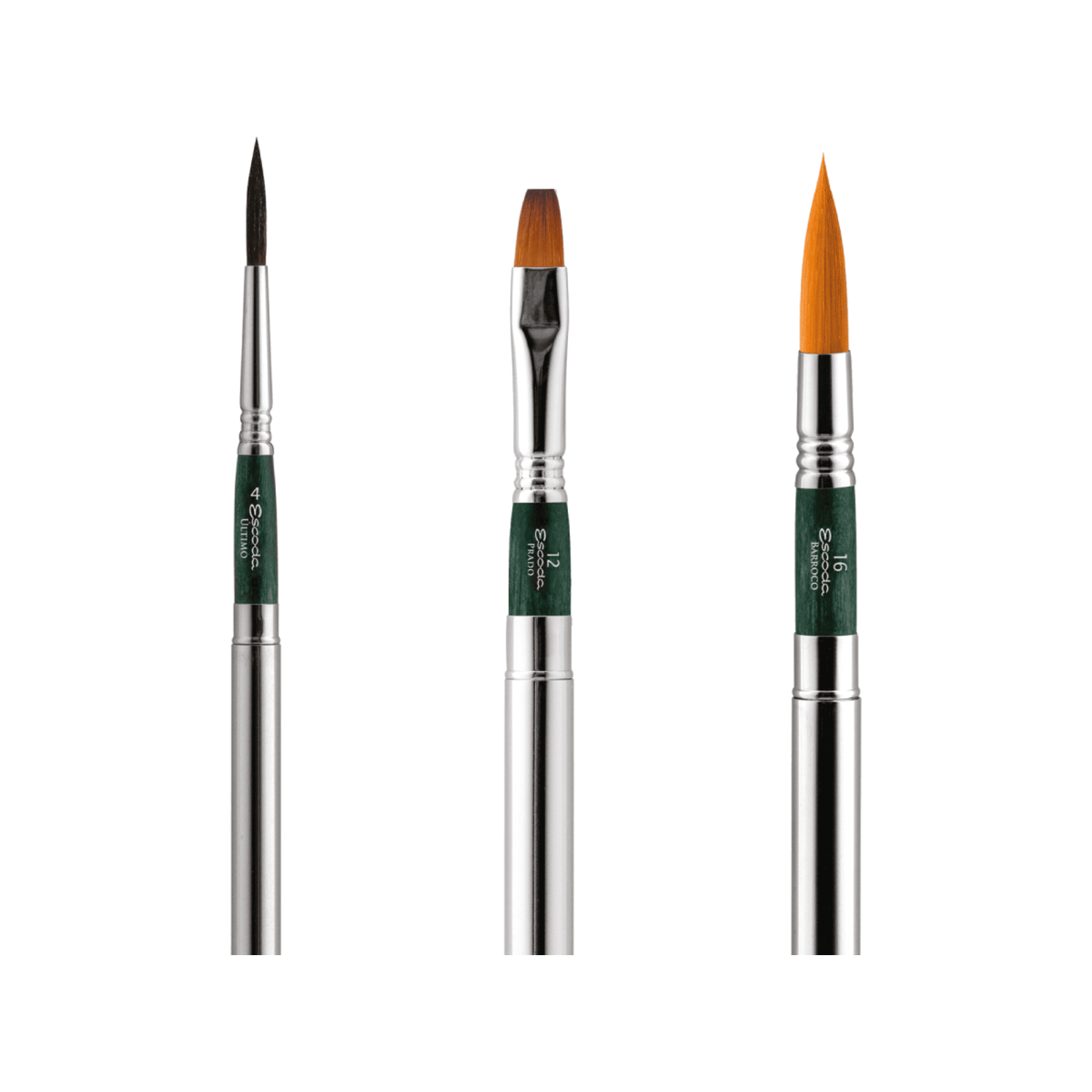 ESCODA 1273 REISEPINSEL SET 3X 2