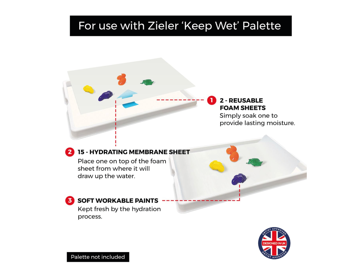 ZIELER KEEP WET PALET REFILL 2