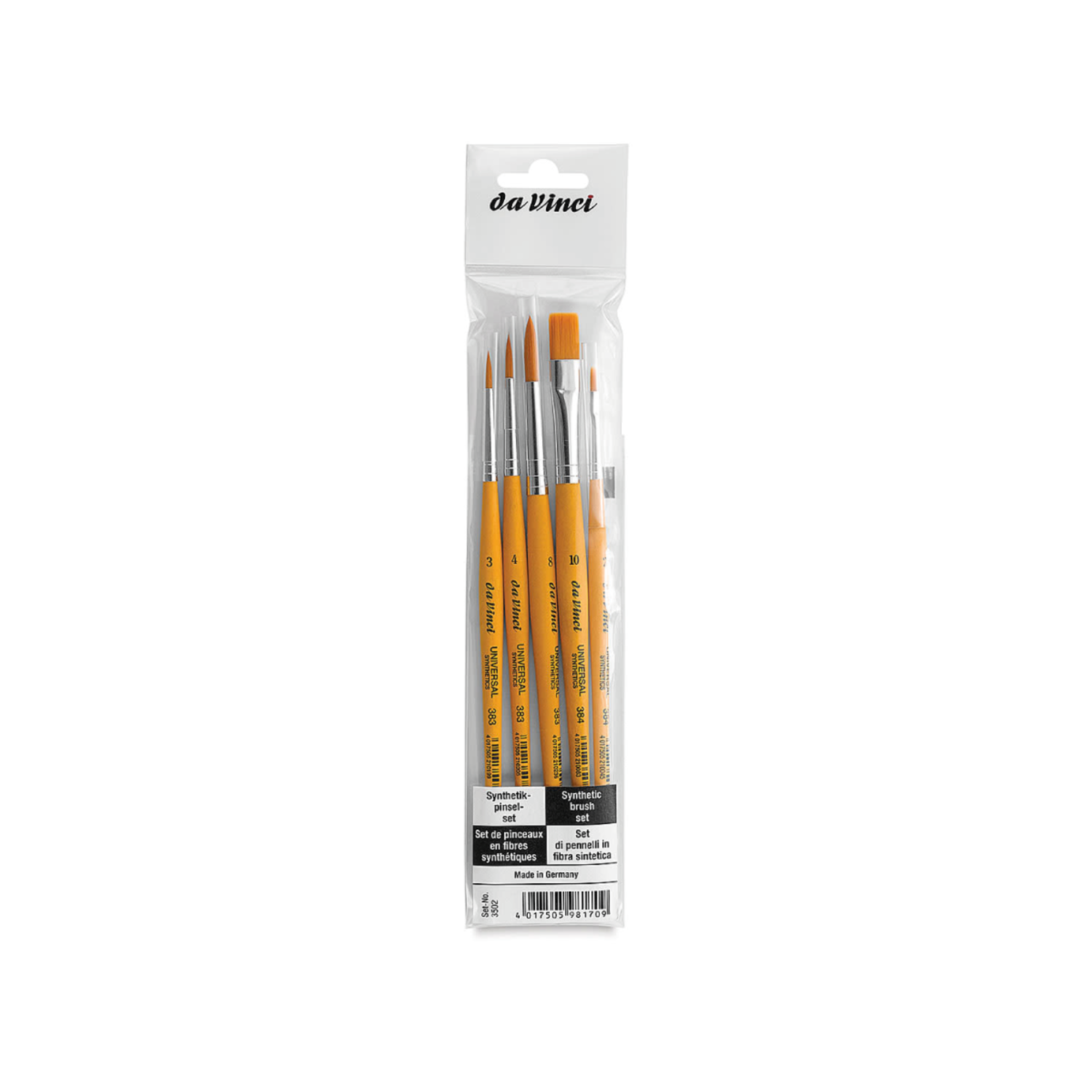 DA VINCI PINSELSET 3502 5X 3
