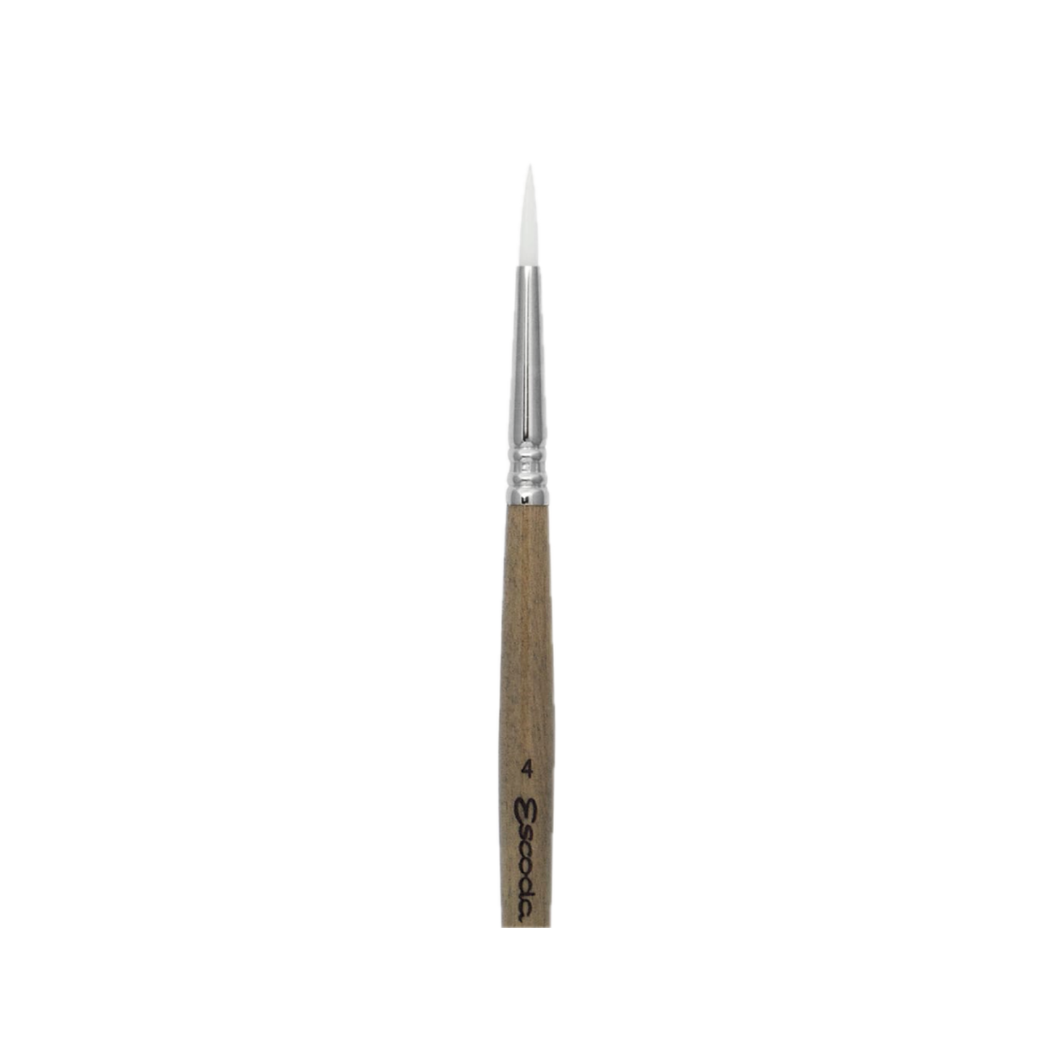 ESCODA PERLA PINSEL WEIß FILAMENT 1430 RUND NR. 4 2