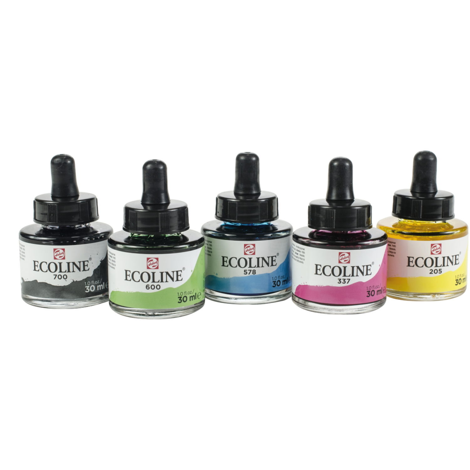 ECOLINE SET PRIMÄRFARBEN 5x30ML 3