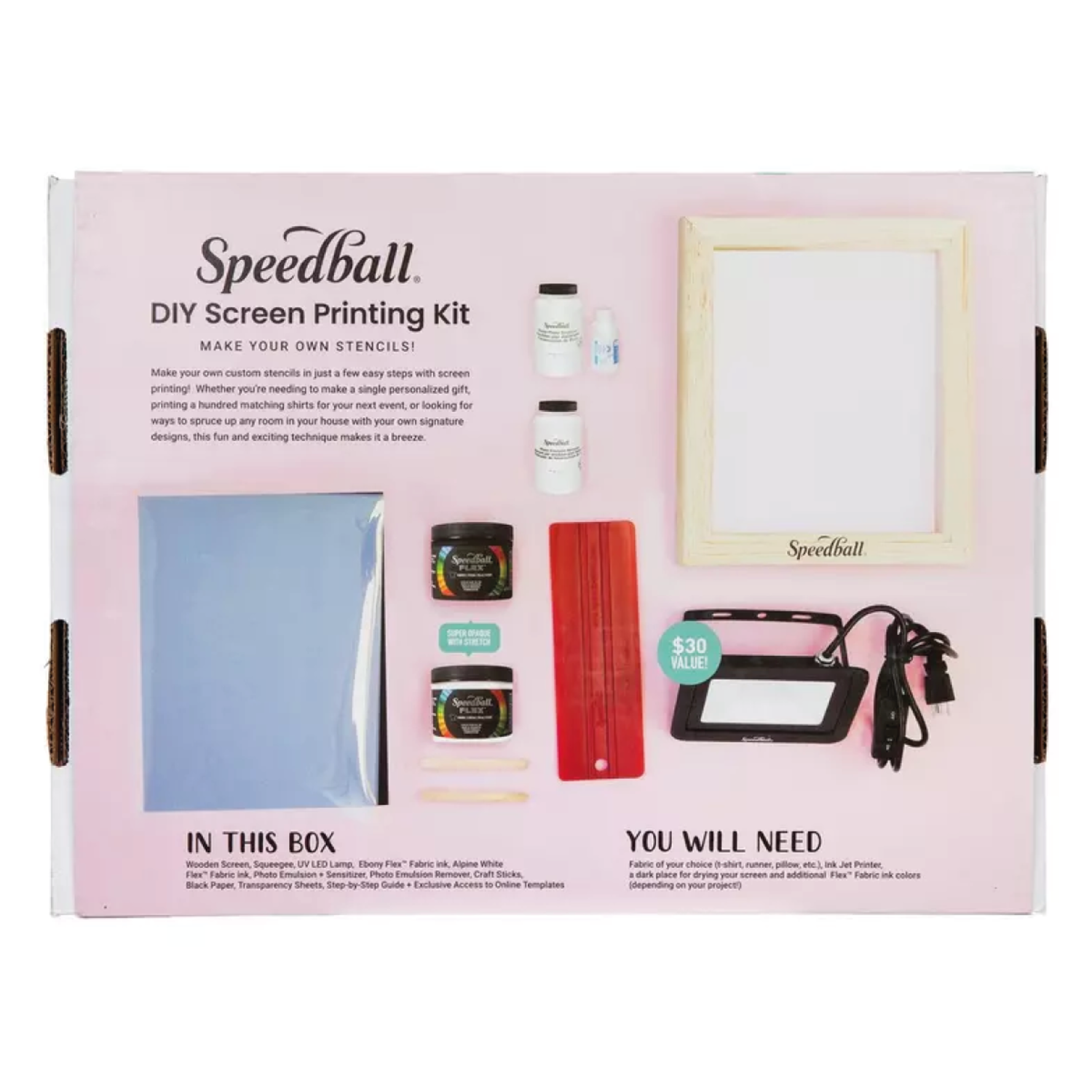SPEEDBALL COMPLETE DIY SCREEN PRINTING KIT 2