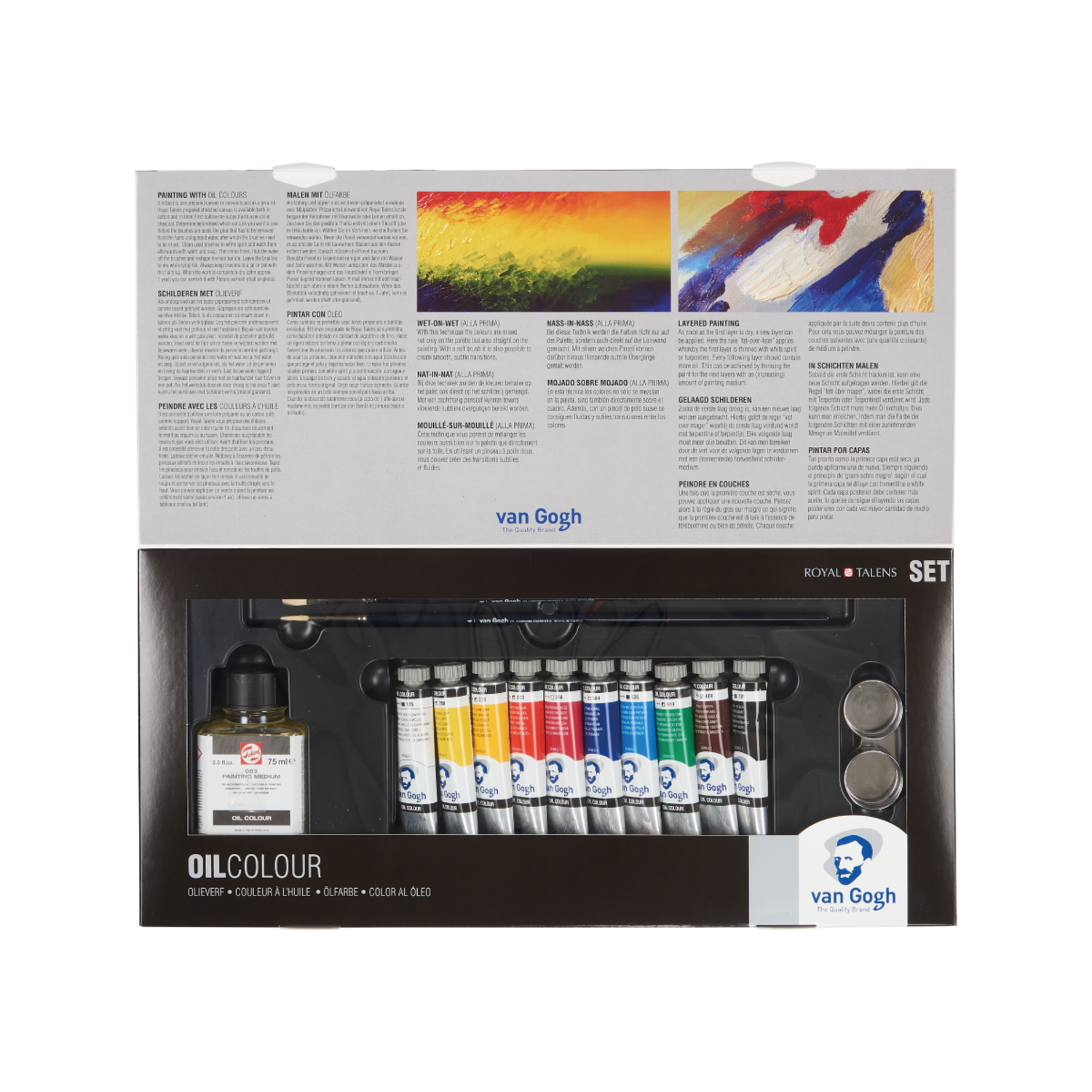 VAN GOGH ÖLFARBEN SET 10X 20ML MIT ZUBEHÖR 2