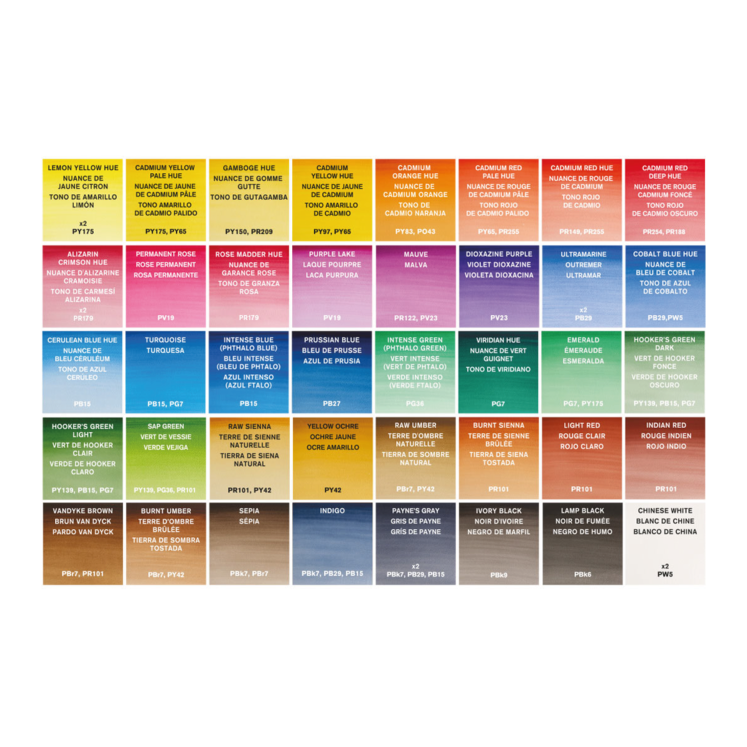 WINSOR & NEWTON COTMAN DE LUXE STUDIO AQUARELLSET  45X1/2 NAPF 2