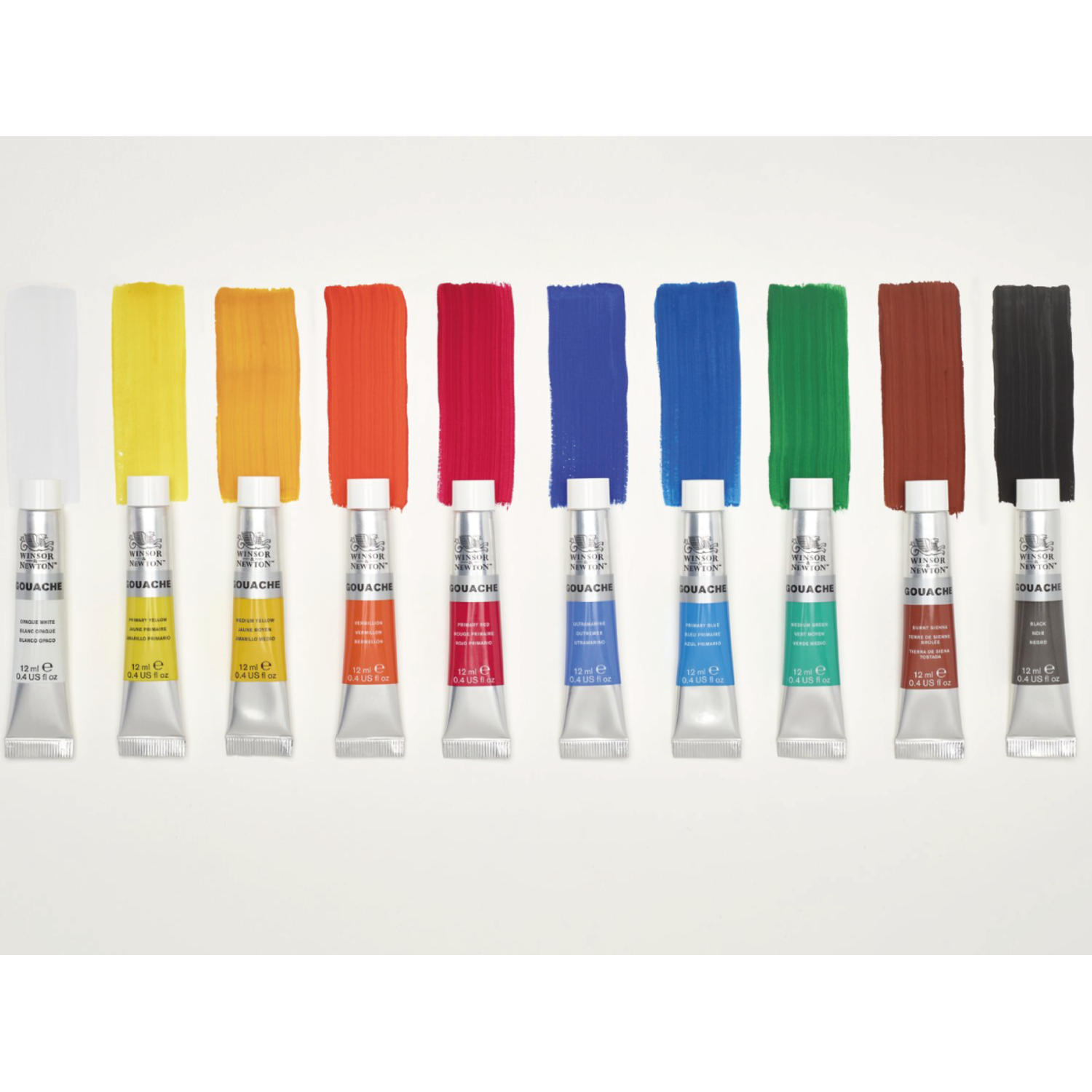 WINSOR & NEWTON DESIGNERS GOUACHE SET BEGINNERS 10X 12ML 3